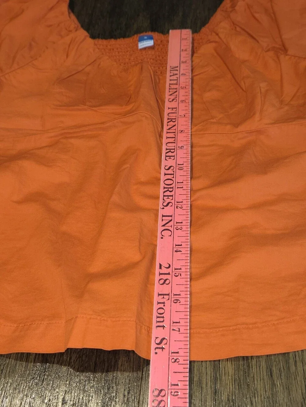 Old Navy bright orange